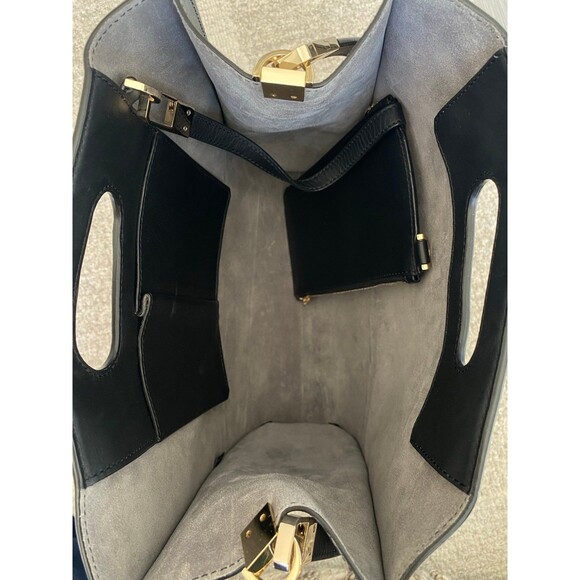 NEW Alexander Wang Chastity Leather and Suede Tote Bag - Picture 9 of 12